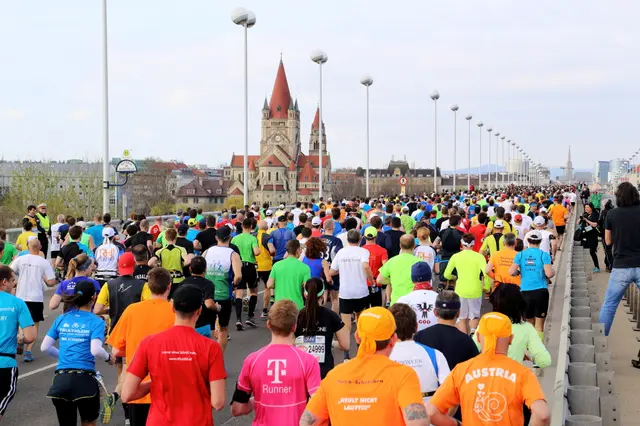 Vienna City Marathon Laufbild