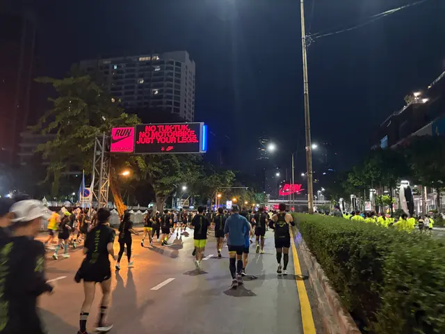 Increíble maratón de Tailandia Bangkok 2026 — foto de la carrera