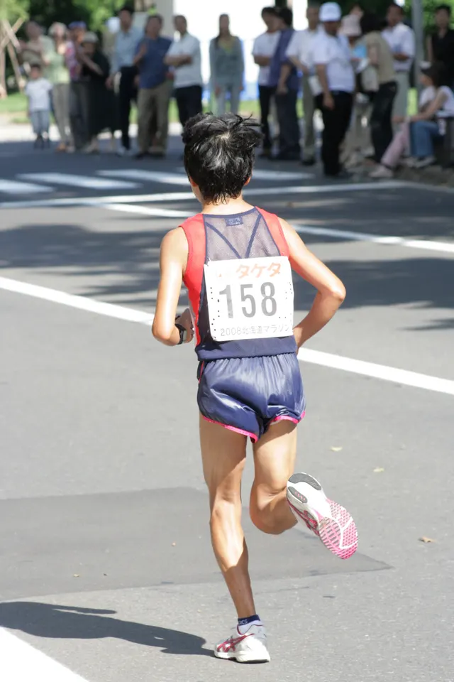 Hokkaido Marathon race photo