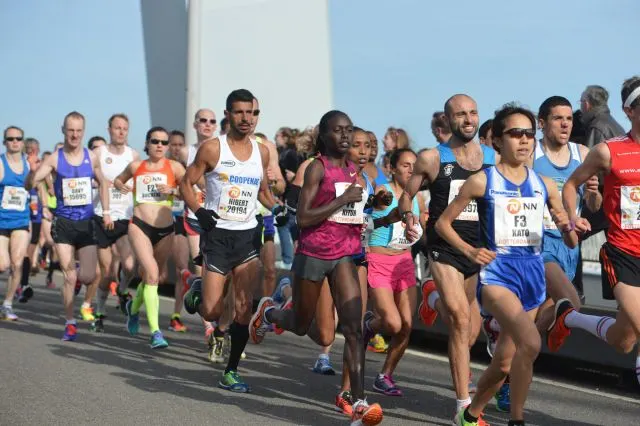 Foto lomba Rotterdam Marathon