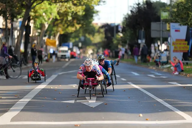 Maratón de Berlín — foto de la carrera