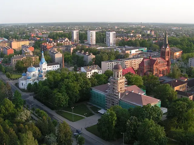 Jelgava Night Half Marathon — foto de la carrera