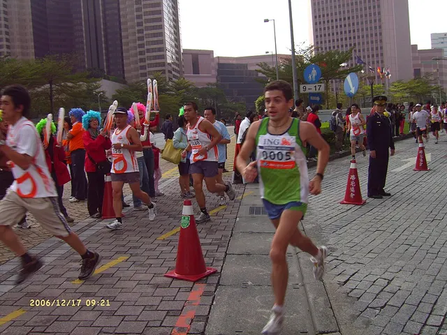 Luzhou Guanyin Bergmarathon 2026 Laufbild