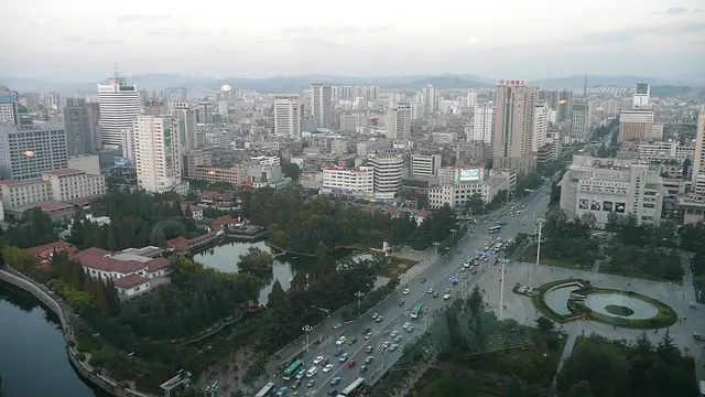 아이투 쿤밍 뎬츠 생태 러닝 대회 사진