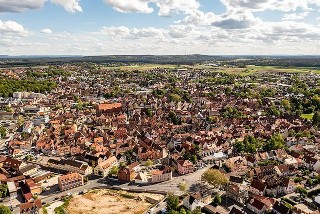 RIBE Citylauf Schwabach Laufbild