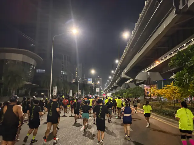 Increíble maratón de Tailandia Bangkok 2026 — foto de la carrera