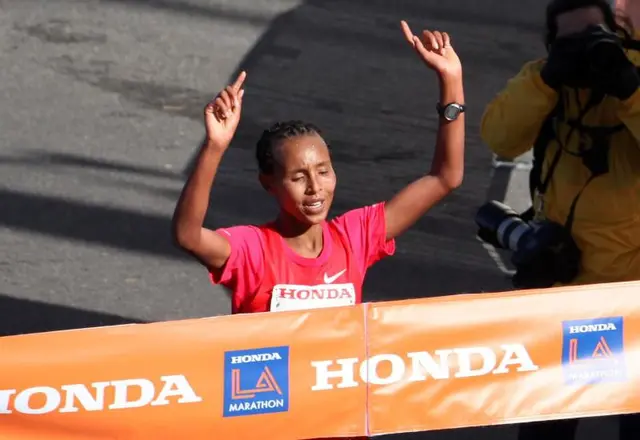 Maratón de Los Ángeles — foto de la carrera
