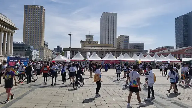 ウランバートルマラソン 大会写真