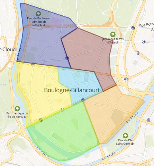 Semi-Marathon de Boulogne-Billancourt Laufbild