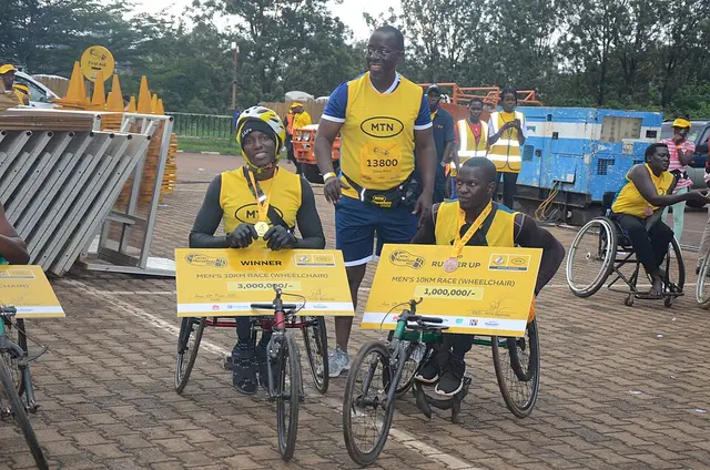 Foto lomba Kampala Half Marathon