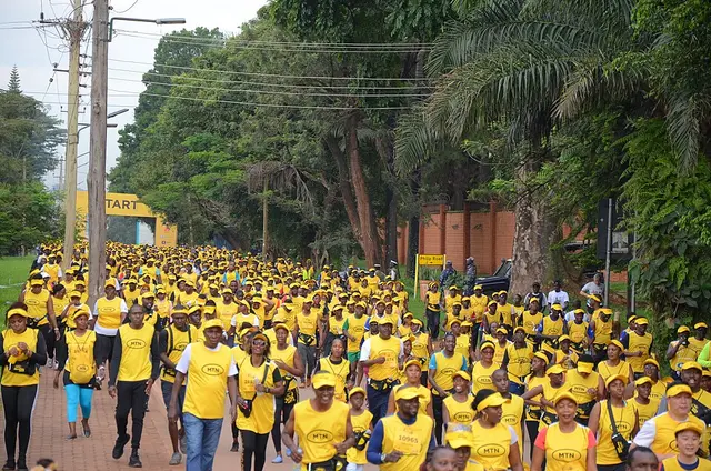 Foto lomba MTN Kampala Marathon