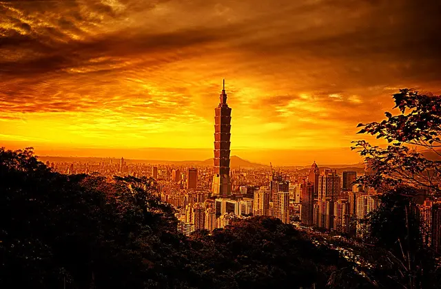 Foto lomba Internasional Taipei Half Marathon