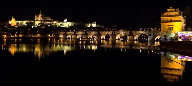 Prague 10K Night Race race photo