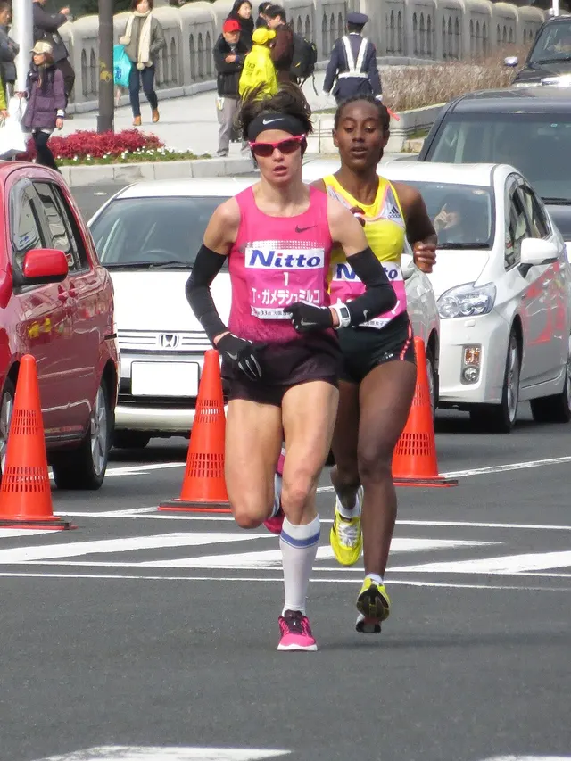 Ảnh giải Marathon nữ Osaka 2027