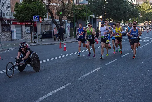 Foto lomba Medio Maratón de Sevilla