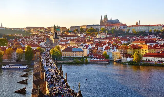 Prag-Marathon Laufbild