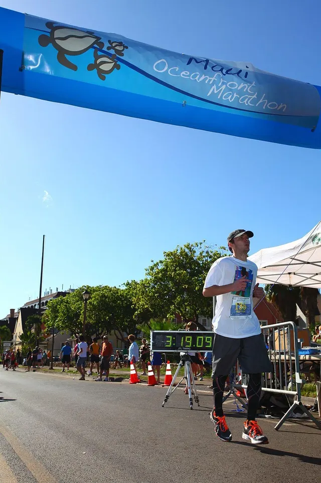 Maui Marathon — foto de la carrera