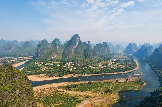 Guilin-Marathon 2026 Laufbild