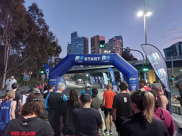 Foto lomba Melbourne Half Marathon