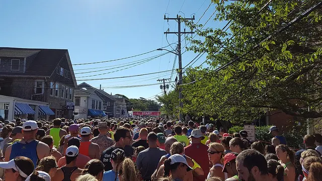Falmouth Road Race race photo