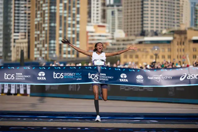 Ảnh giải Sydney Marathon
