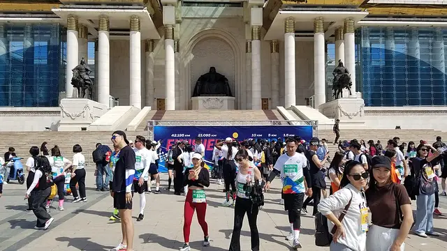 ウランバートルマラソン 大会写真