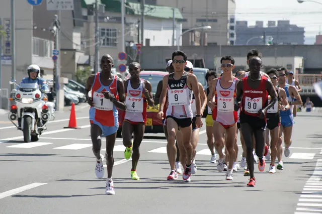 Hokkaido Marathon race photo