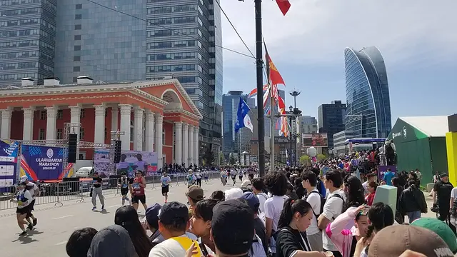 ウランバートルマラソン 大会写真