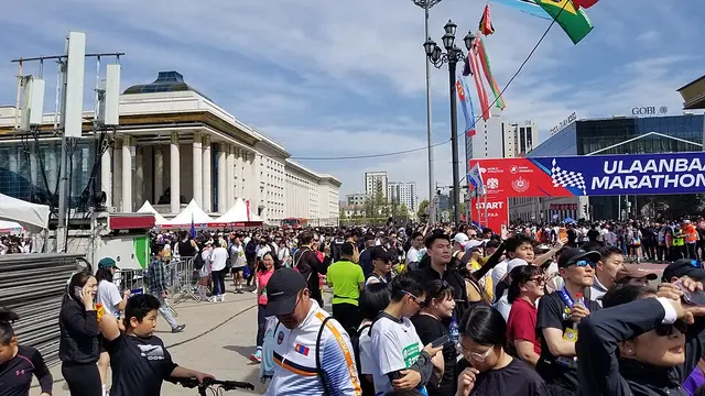 ウランバートルマラソン 大会写真