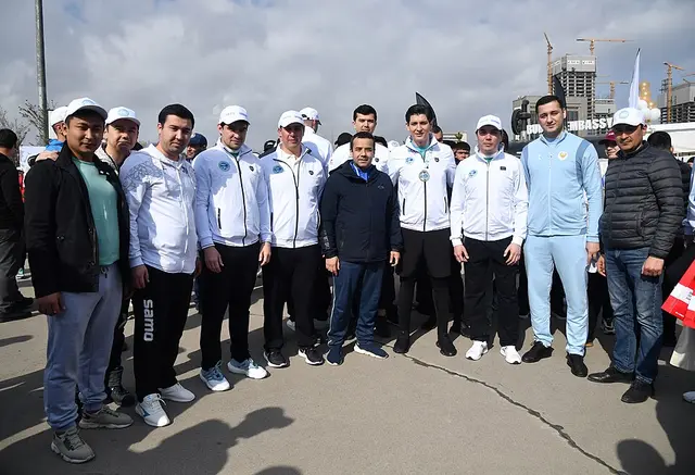 Ảnh giải Tashkent Marathon